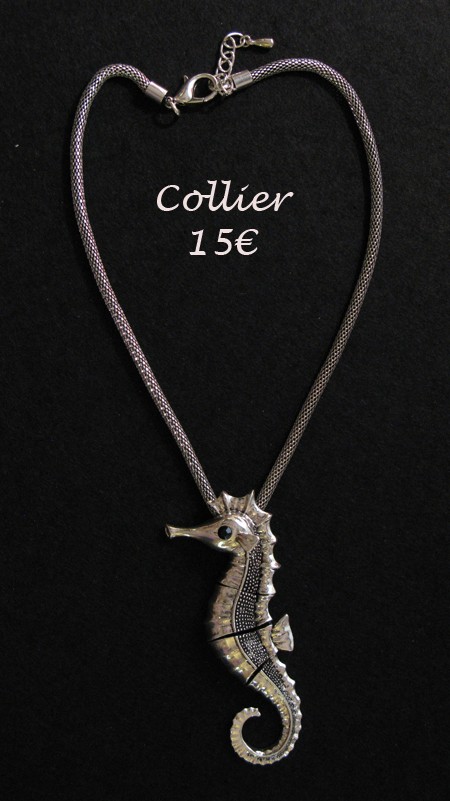 Collier hippocampe